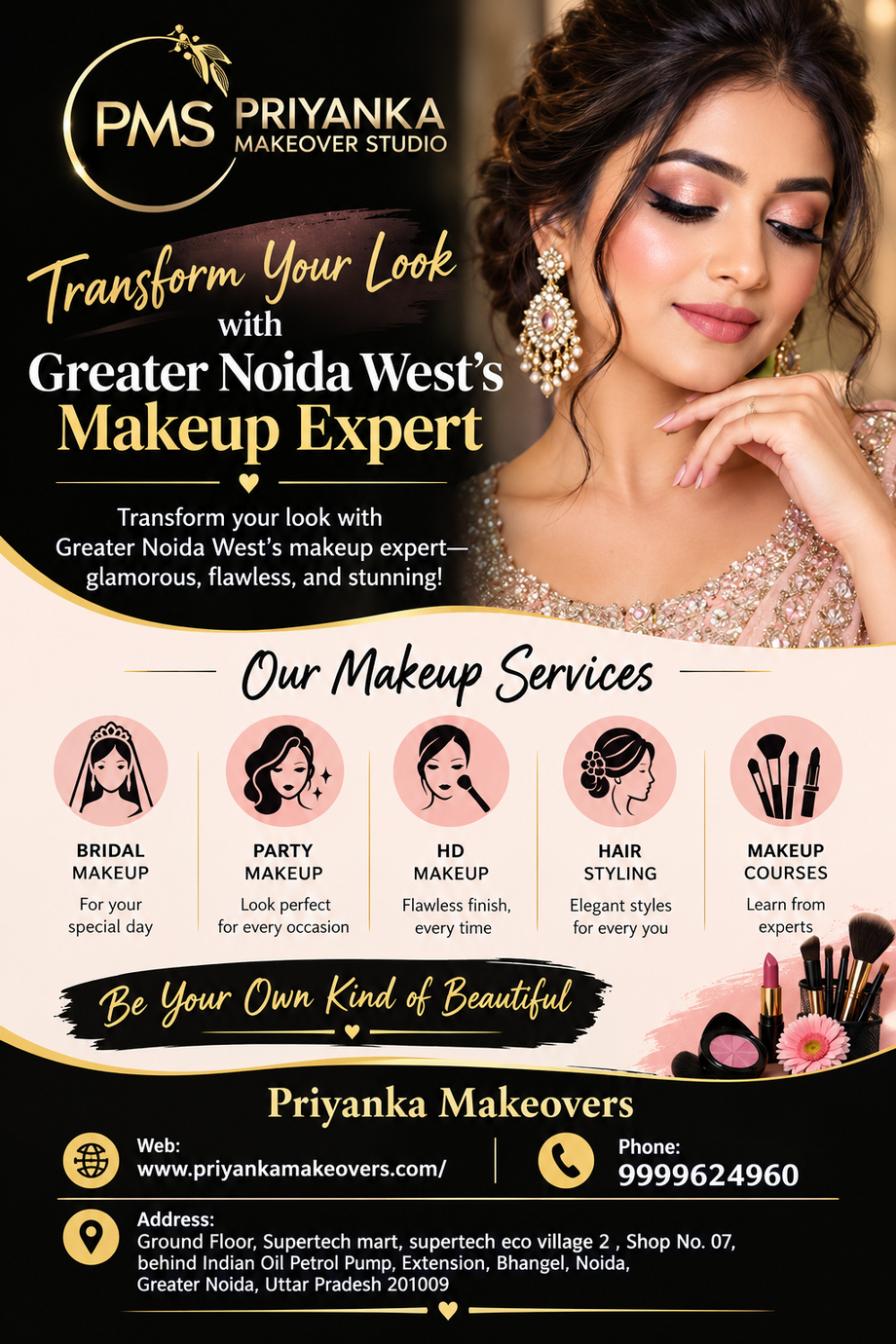 Transform Your Look with Greater Noida West’s Makeup Expert - JustPaste.it