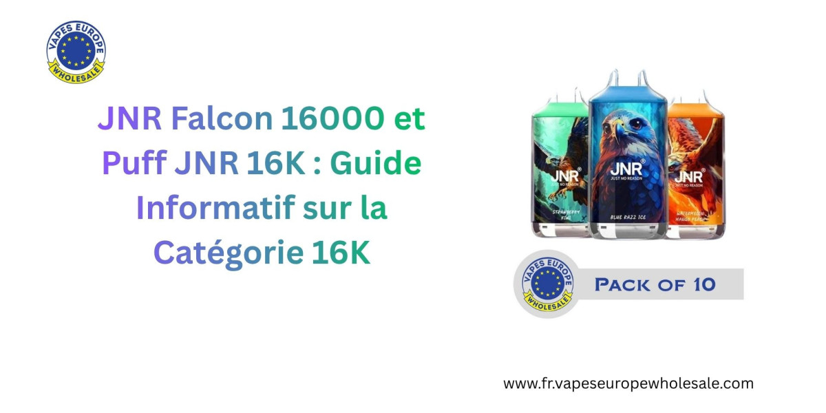 JNR Falcon 16000 et Puff JNR 16K : Guide Informatif sur la Catégorie 16K