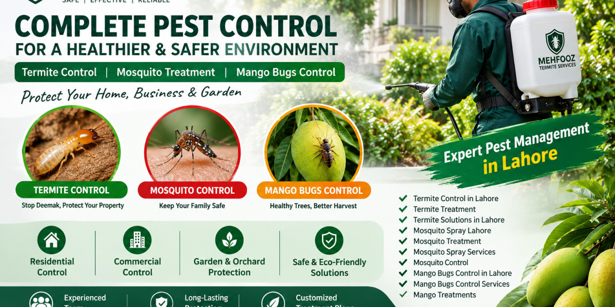 Termite Control, Mosquito Treatment & Mango Bugs Control in Lahore