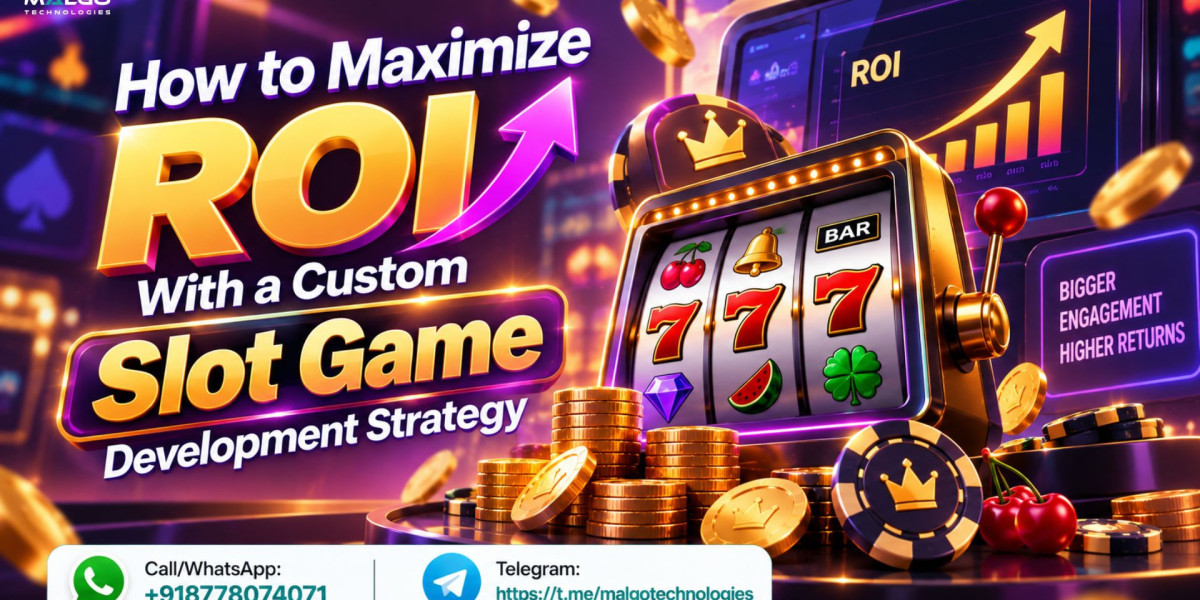 How to Maximize ROI With a Custom Slot Game Development Strategy?