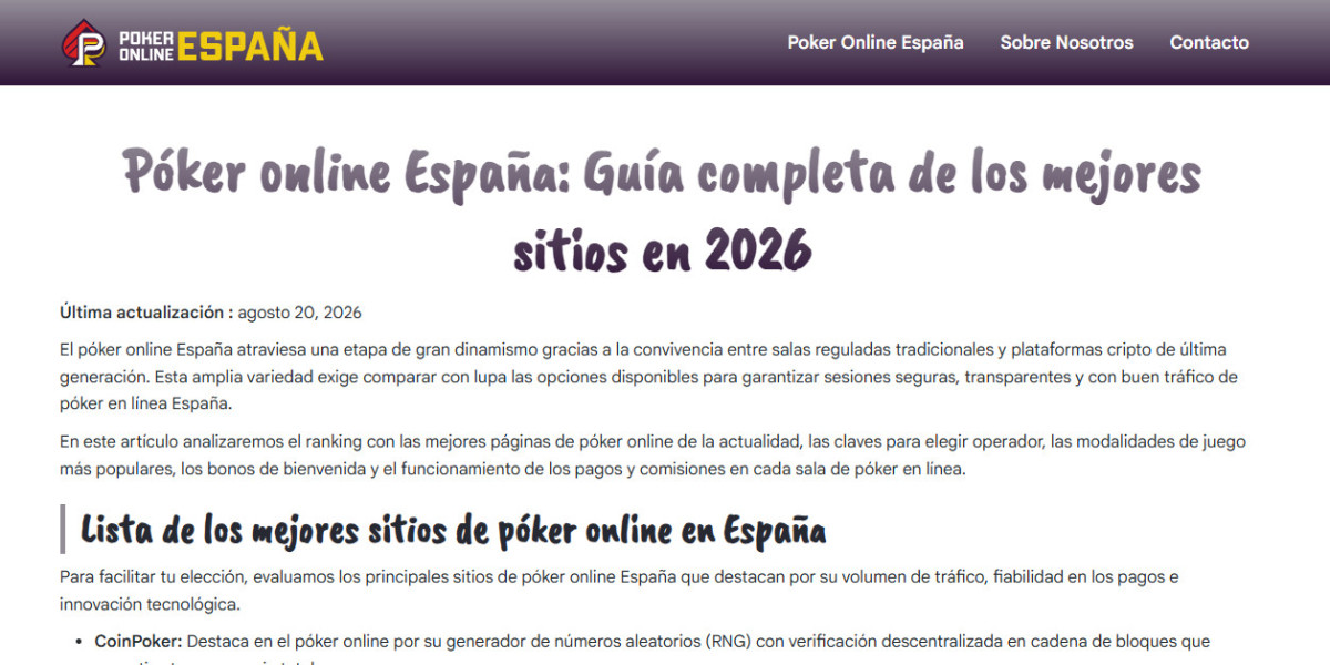 Nuevas salas de poker online en España: claves para elegir una plataforma