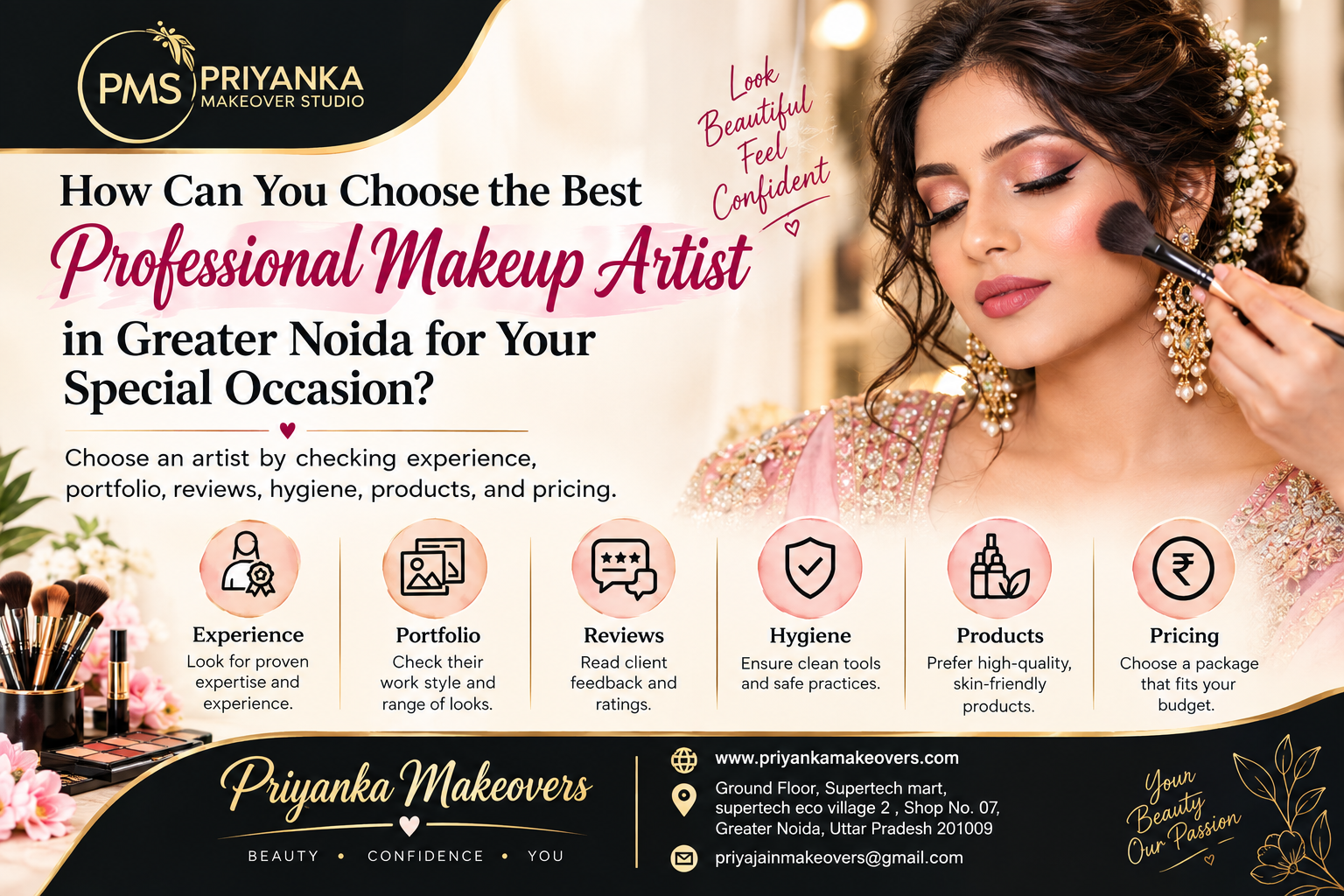 How Can You Choose the Best Professional Makeup Artist in Greater Noida for Your Special Occasion? - Gifyu